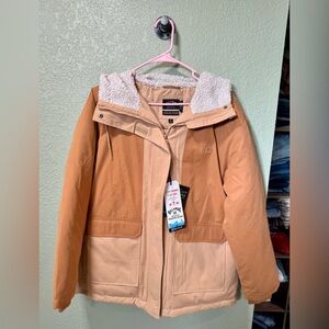 Billabong Men's Tan Ski Jacket Size M